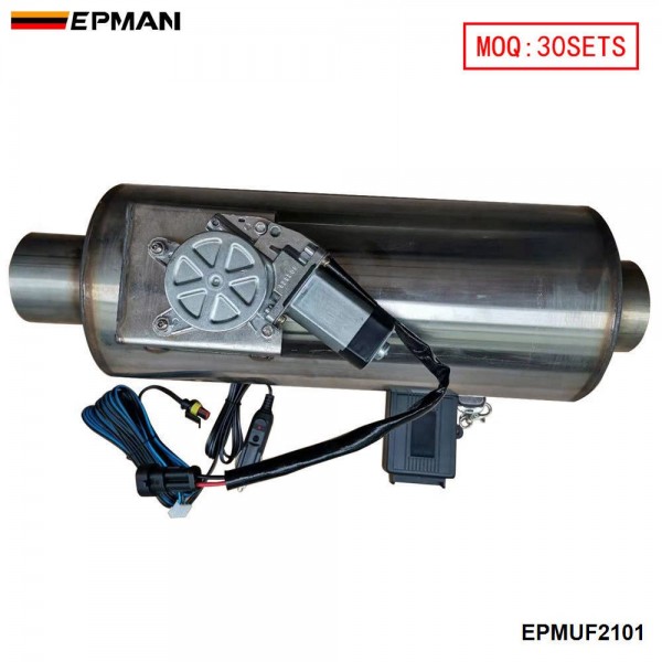 EPMAN Auto Exhaust Pipe Remote Control Valve Exhaust Muffler Stainless Steel Remote Control
